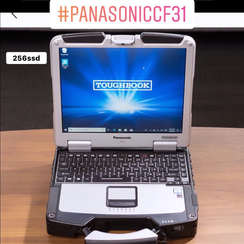 Panasonic Toughbook cf31 mk3 256gb ssd 8 gb ram
